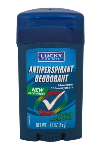 Desodorante de hombre lucky