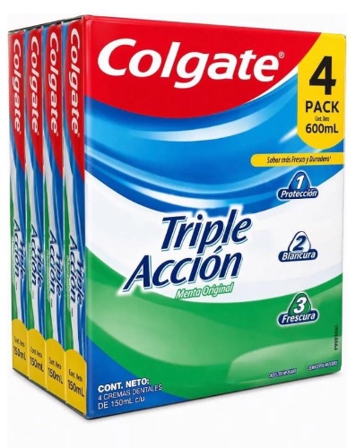 Pasta colgate Triple Acción
