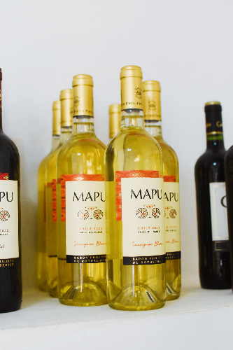 Vino blanco Mapu